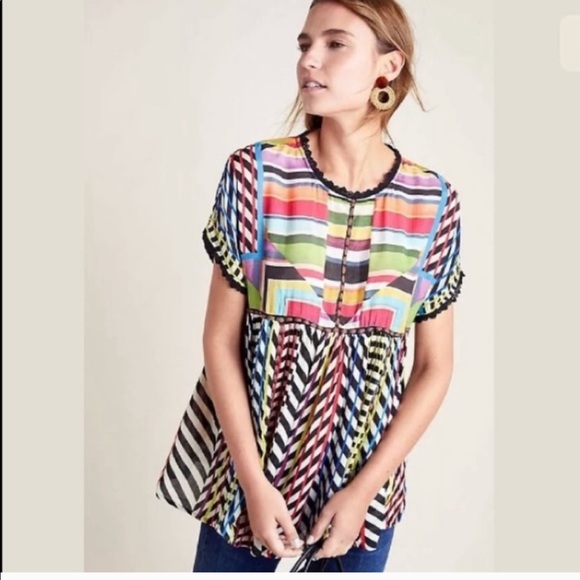 Anthropologie conditions apply blouse - Picture 4 of 4